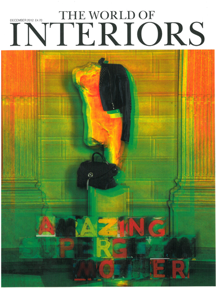 THE WORLD OF INTERIORS  DECEMBER 2012